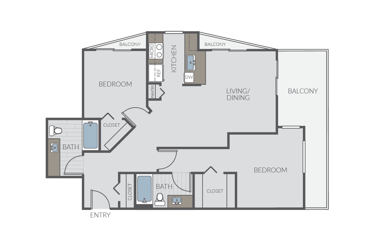 Plan 2C floor plan